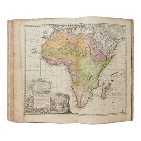 Atlas compendiarius quinquaginta tabularum geographicarum Homanniarum - photo 10