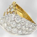 Ring: sehr dekorativer hochwertiger Brillantring, ca. 3ct, 18K Gold, feiner Markenschmuck von Salvini - photo 1