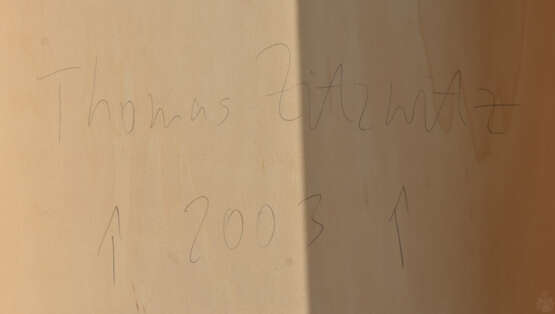 THOMAS ZITZWITZ, No title, Acryl auf Leinwand auf Holz, Deutschland, 2003. - Foto 4
