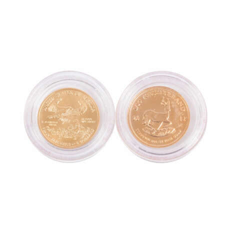 GOLD, 4 x 1/10 Unze: 15 Aussi Dollars 2012, 5 Can Dollars 2012 - фото 5