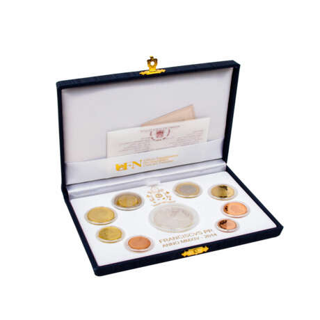 Vatikan - KMS 3,88€ 2014 mit 20€ Sondermünze in Sterlingsilber - фото 1
