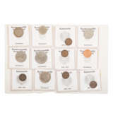 Schachtel mit grosser Anzahl an deutschen Kleinmünzen ab dem - фото 6