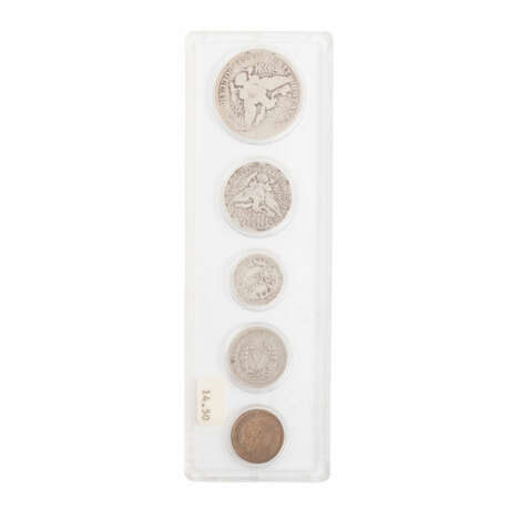 Schachtel mit grosser Anzahl an deutschen Kleinmünzen ab dem - Foto 12