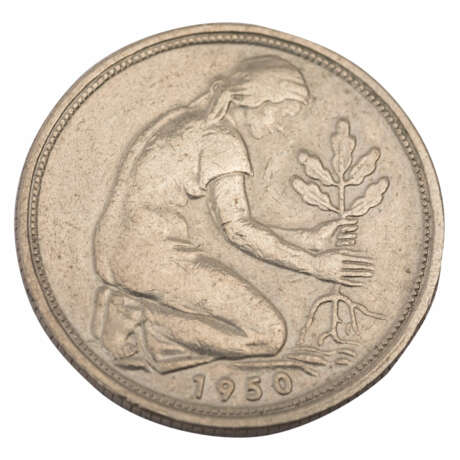 BRD - 50 Pfennig 1950 G - фото 1