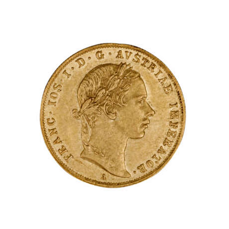 Kaisertum Österreich /GOLD, 1 Dukat Franz Josef I. 1858-A - photo 1