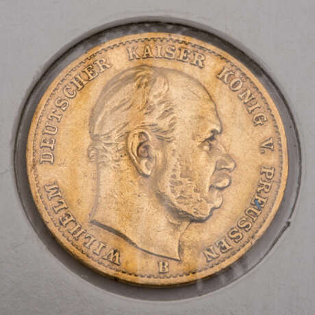 Preussen/GOLD - 10 Mark 1873 B Wilhelm I., - photo 2