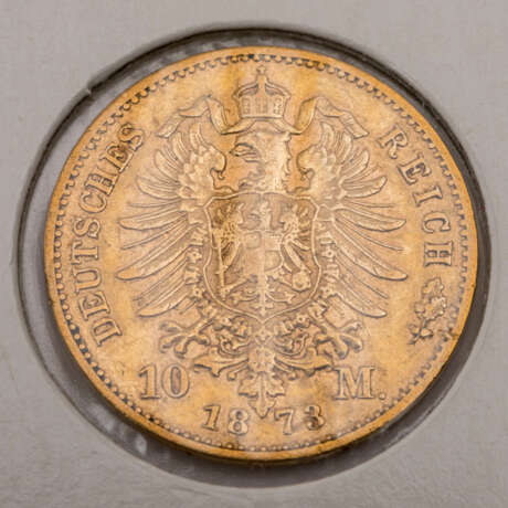 Preussen/GOLD - 10 Mark 1873 B Wilhelm I., - photo 3