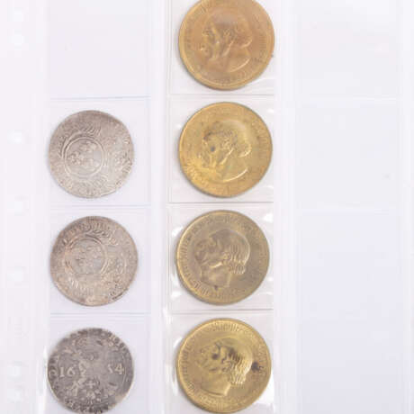 Münzen durch die Jahrhunderte: Taler, Kreuzer, Groschen, Medaillen und mehr - - Foto 2