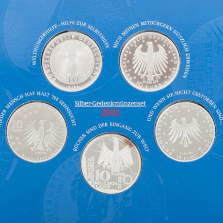 Konvolut BRD mit Schwerpunkt € Silber-Sammlermünzensets - - Foto 9