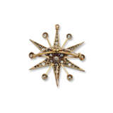 LATE 19TH CENTURY DIAMOND STAR BROOCH - Foto 3