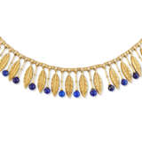 VICTORIAN ARCHAEOLOGICAL REVIVAL LAPIS LAZULI NECKLACE - фото 3