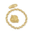 DE VROOMEN GOLD NECKLACE AND BRACELET SET AND A GOLD AND DIAMOND BROOCH - Auktionspreise