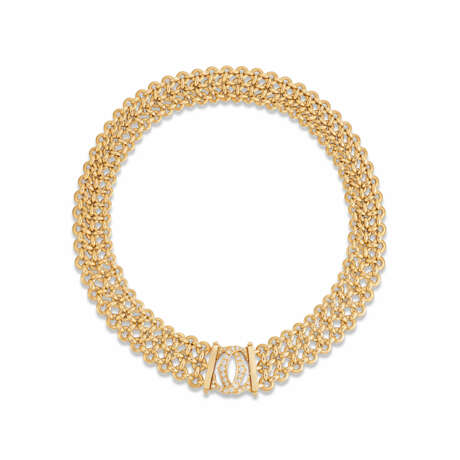 CARTIER GOLD AND DIAMOND 'PENELOPE' NECKLACE - photo 2
