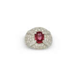 NO RESERVE | SPINEL AND DIAMOND RING - фото 2