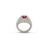 NO RESERVE | SPINEL AND DIAMOND RING - Foto 4