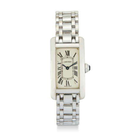 CARTIER GOLD 'TANK AMÉRICAINE' WRISTWATCH - photo 1