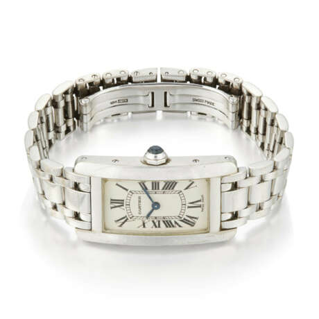 CARTIER GOLD 'TANK AMÉRICAINE' WRISTWATCH - фото 2