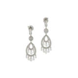 BOUCHERON DIAMOND 'CINNA PAMPILLES' EARRINGS - Foto 3