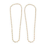TWO CARTIER CHAIN NECKLACES - Foto 1