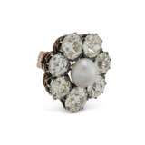 ANTIQUE PEARL AND DIAMOND BROOCH - Foto 2