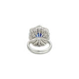 SAPPHIRE AND DIAMOND RING AND EARRING SET - фото 8
