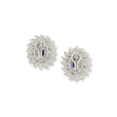 SAPPHIRE AND DIAMOND RING AND EARRING SET - photo 9