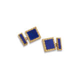 CARTIER LAPIS LAZULI CUFFLINKS - Foto 1