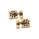 CARTIER LAPIS LAZULI CUFFLINKS - photo 2