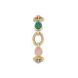 VAN CLEEF & ARPELS CORAL AND CHRYSOPRASE BRACELET - фото 2