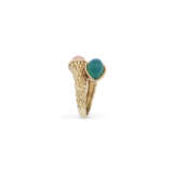BOUCHERON CORAL AND CHRYSOPRASE 'SERPENT BOHÈME' EARRING AND RING SET - photo 4