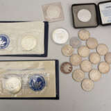 SILBER KONVOLUT, Verschiedene Münzen, 267 gramm (1) - Foto 1