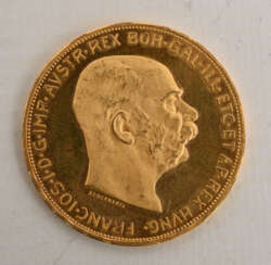 GOLDMÜNZE, 100 Corona 1915 Österreich Münze, Franz Joseph I (4)