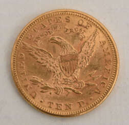 GOLDMÜNZE, Liberty 10$, 1896 (6)