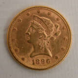 GOLDMÜNZE, Liberty 10$, 1896 (6) - Foto 2
