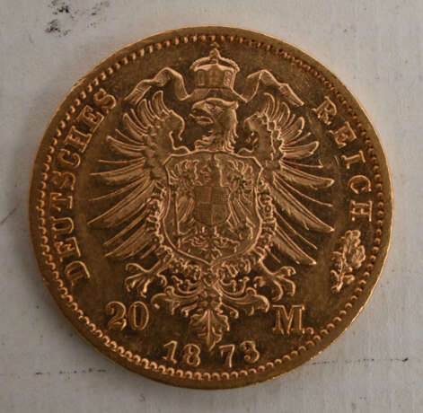 GOLDMÜNZEN KONVOLUT, 3 mal 20 Mark Deutsches Reich, 19/20. Jahrhundert (7) - Foto 1