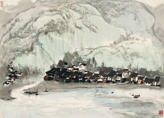 WU GUANZHONG (1919-2010) - Foto 1