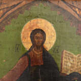 IKONE, Christus als Pantokrator, Mittelrussland, um 1650. - Foto 2