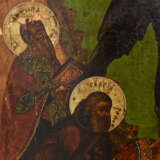 IKONE, Christus als Pantokrator, Mittelrussland, um 1650. - photo 3