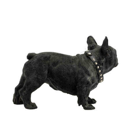 Lebensgroße Figur einer Französischen Bulldogge - photo 4