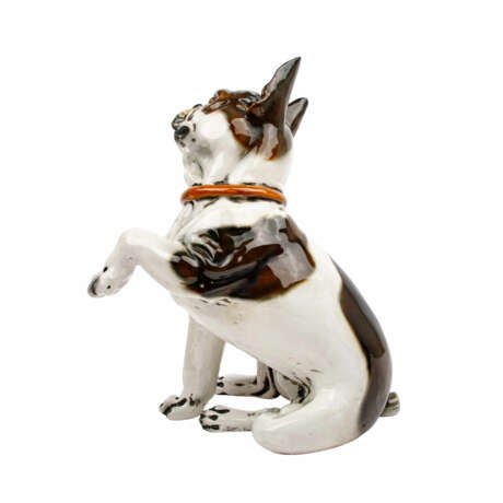 Lebensgroße Figur einer französischen Bulldogge - photo 3