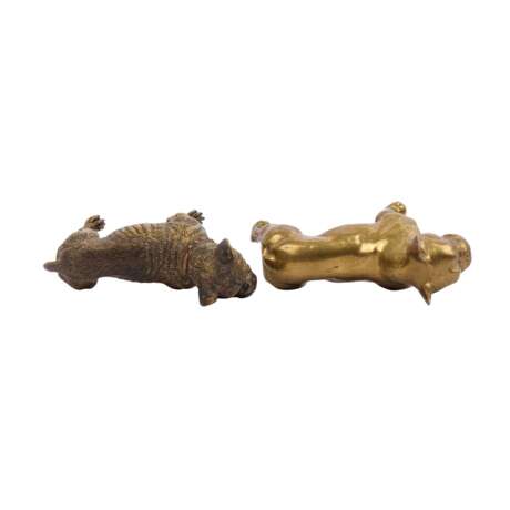 WIEN zwei Bronzefiguren - photo 5