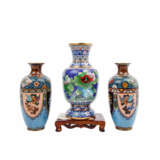 3 Cloisonné-Vasen: Paar Vasen JAPAN - Foto 1