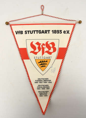 VFB WIMPEL , mit Unterschriften, 1990er- Jahre - photo 2