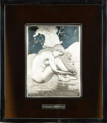 Pietro Annigoni  (1910 Mailand - 1988 Florenz). Silber-Flachrelief 'Il Germoglio' (Der Sprössling)