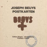 Joseph Beuys (1921 Kleve - 1986 Düsseldorf). 5-tlg., Konvolut Postkarten - фото 5