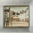 Georges Damin (1942 Lyon). Strassenszene mit Galerie - Auktionspreise