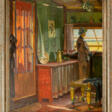 Willy Hugo Demmler (1887 Hamburg - 1954 Düsseldorf). Interieur auf Spiekeroog - Auction prices