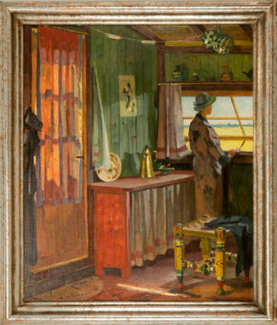 Willy Hugo Demmler (1887 Hamburg - 1954 Düsseldorf). Interieur auf Spiekeroog - photo 1