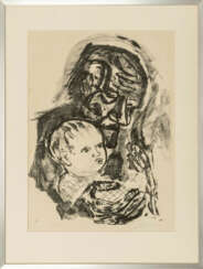 Otto Dix  (1891 Gera - 1969 Singen). Alter Mann mit Kind