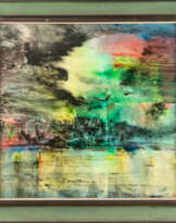 Franz Vinzenz Dressler (1918 Krems - 2002 ebenda). 'Landschaft am Euphrat'